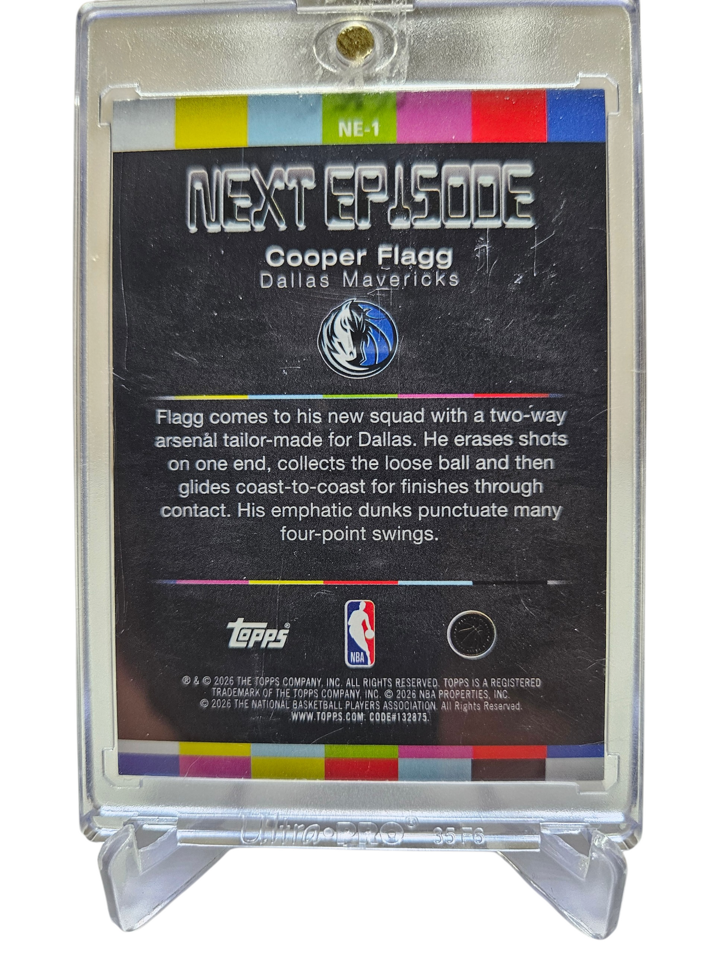 2026 Topps Hoops #PA-1 Cooper Flag Rookie Card Pay Attention
