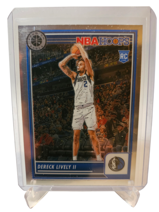 2023-24 Panini Hoops Premium Stock #253 Dereck Lively II Rookie Card