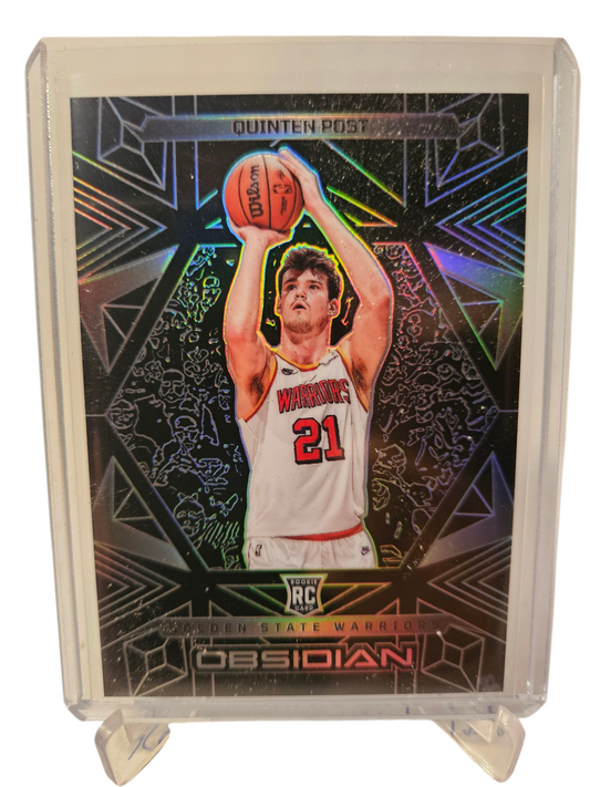2024-25 Panini Obsidian #170 Quinten Post Rookie Card
