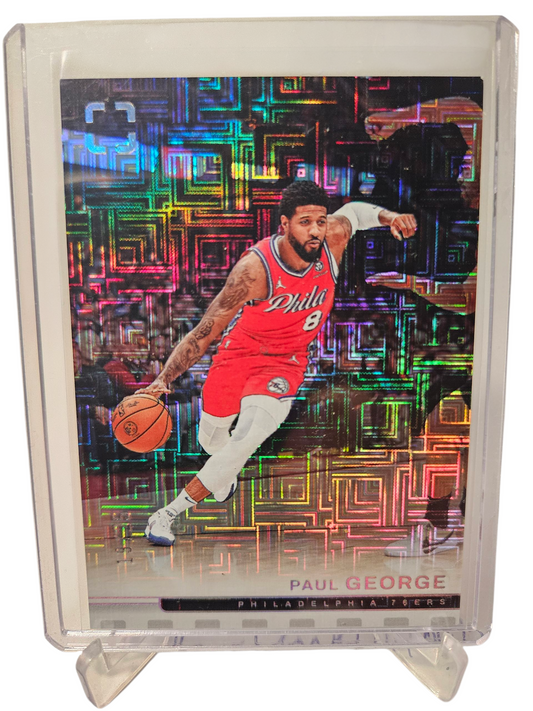 2024-25 Panini Photogenic #67 Paul George Maize SP 19/25