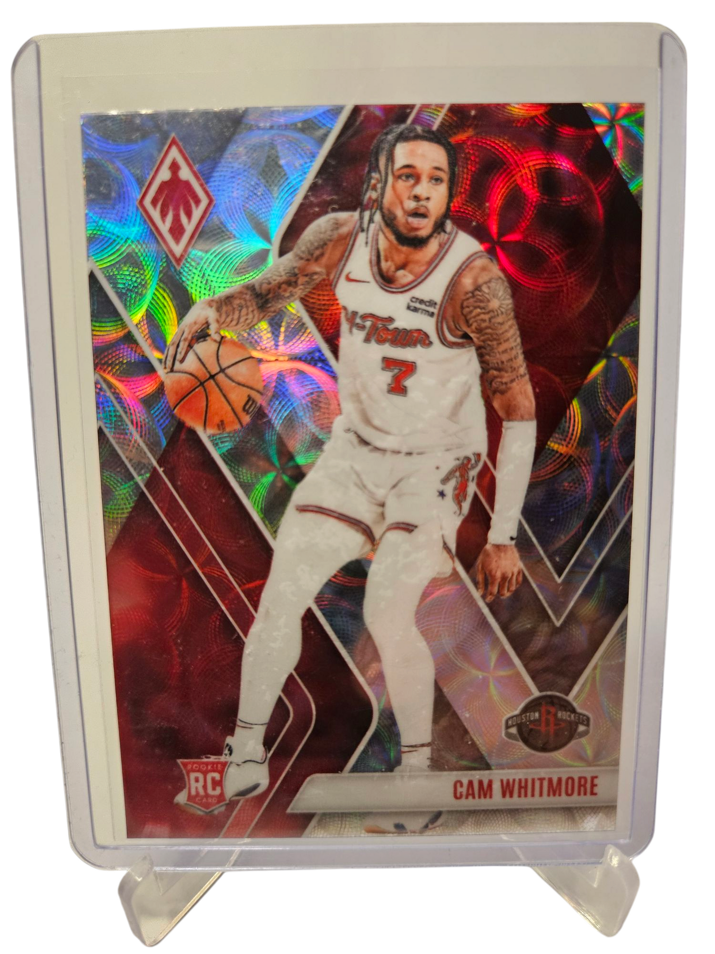 2023-24 Panini Phoenix #294 Cam Whitmore Rookie Card Silver Holo Scope