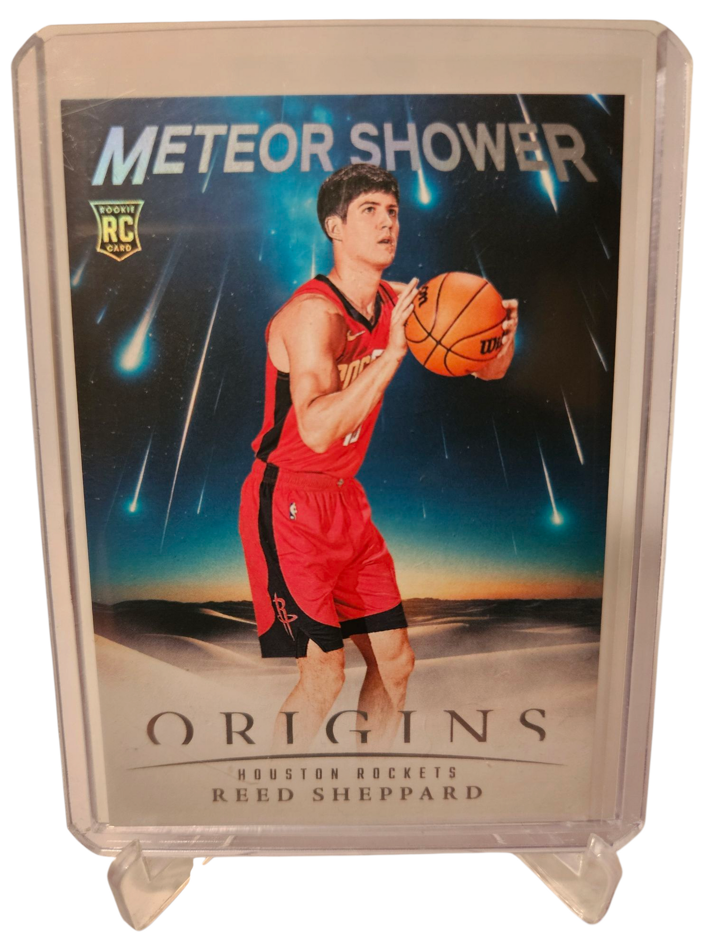 2024-25 Panini Origins #6 Reed Sheppard Rookie Card Meteor Shower