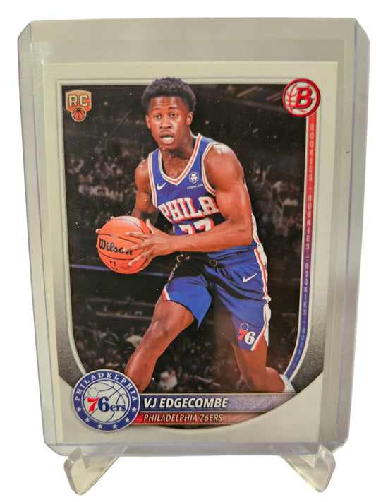 2025 Topps Bowman #3 VJ Edgecombe  Rookie Card