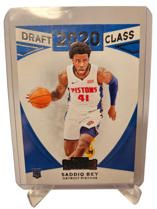 2020-21 Panini Contenders #6 Saddiq Bay Rookie Card Draft Class