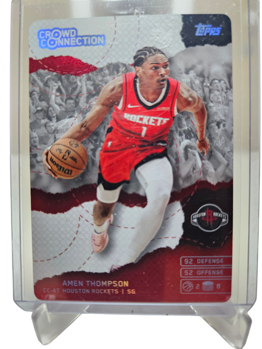 2025 Topps #CC-AT Amen Thompson Crowd Connection