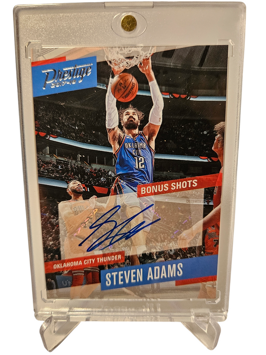 2017-18 Panini Prestige #36 Steven Adams Bonus Shots Autograph