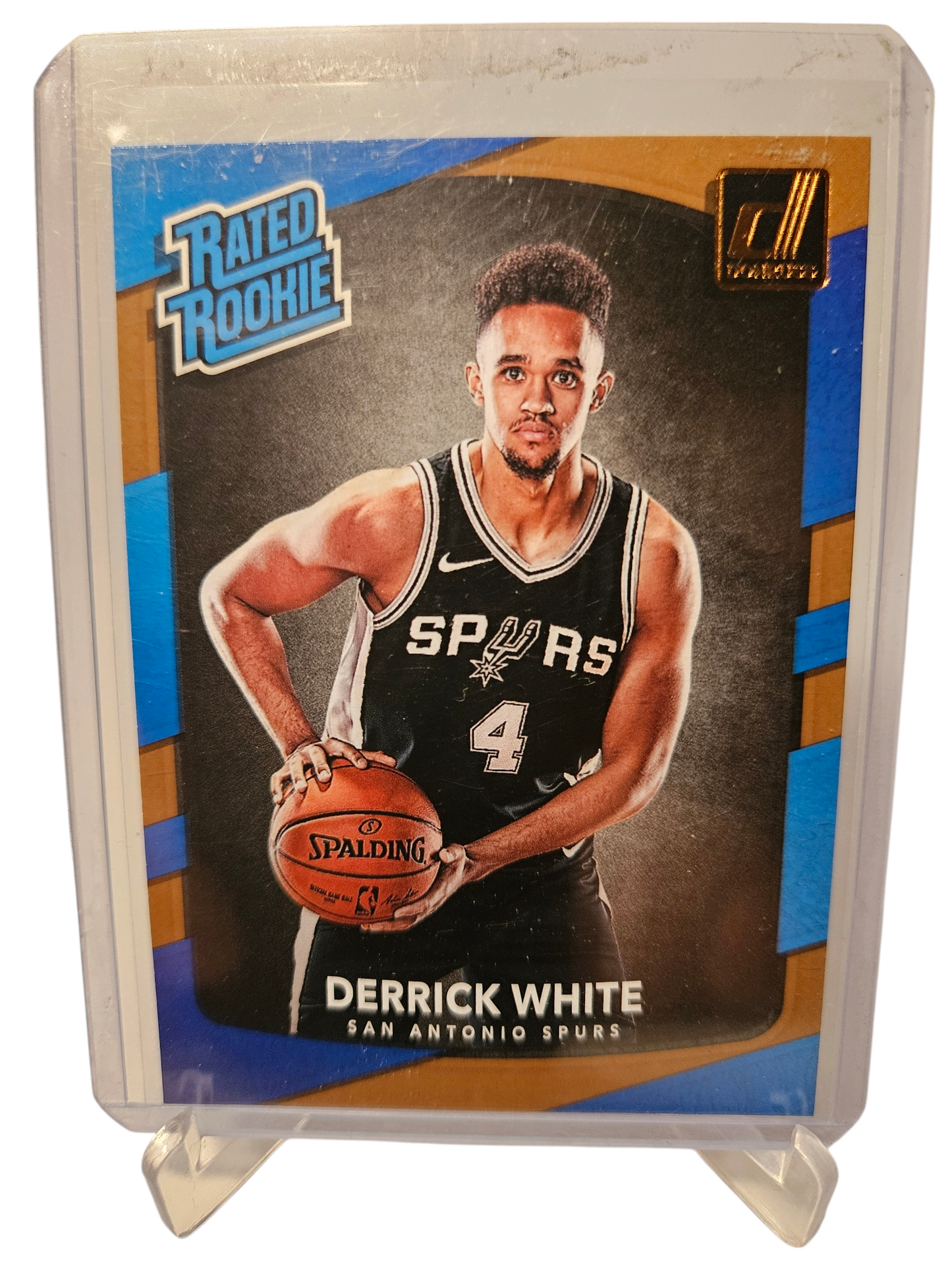 2017-18 Panini Donruss #172 Derrick White Rookie Card