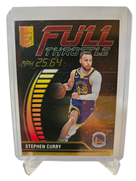 2023-24 Panini Donruss Elite International #9 Stephen Curry Full Throttle Red