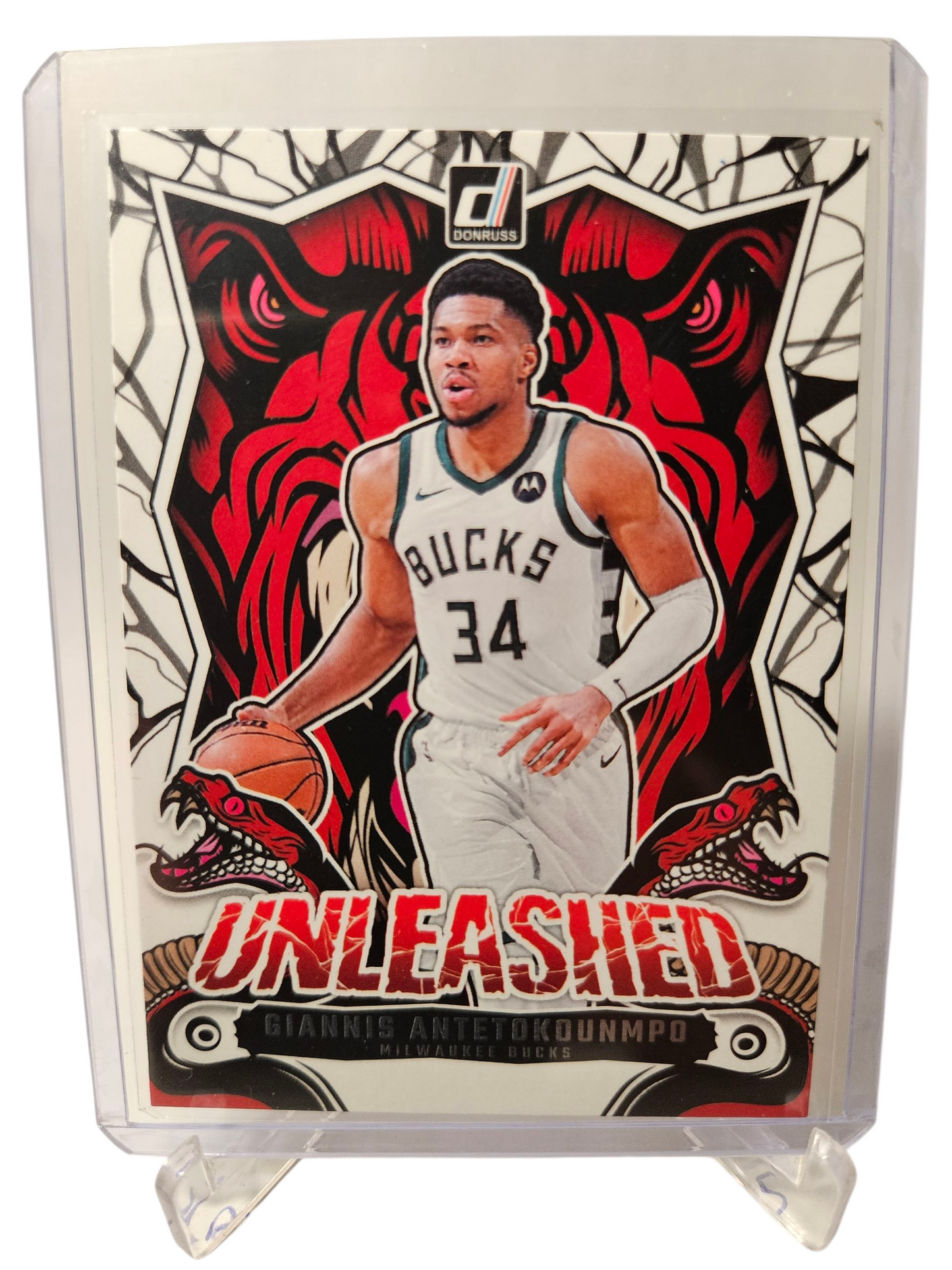2024-25 Panini Donruss #2 Giannis Antetokounmpo Unleashed