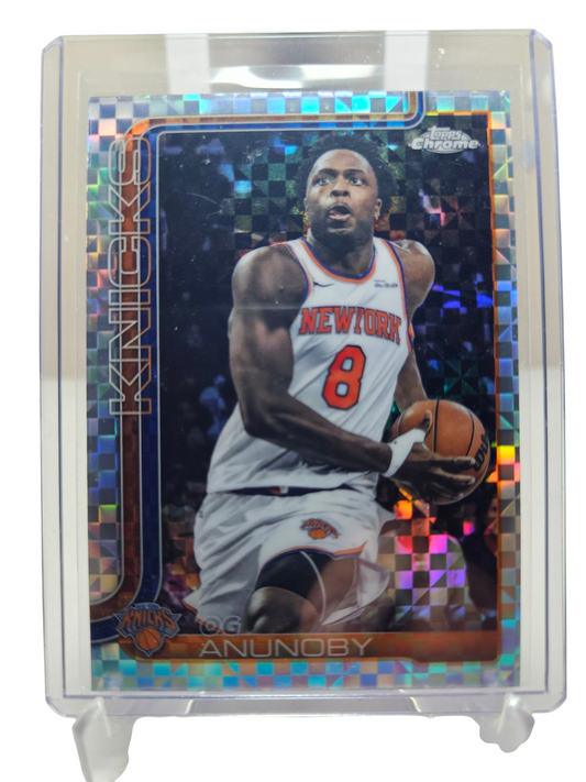 2025-26 Topps Chrome #131 OG Anunoby Xfractor