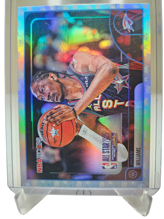 2025-26 Topps Hoops #285 Jalen Williams All-Star 2025
