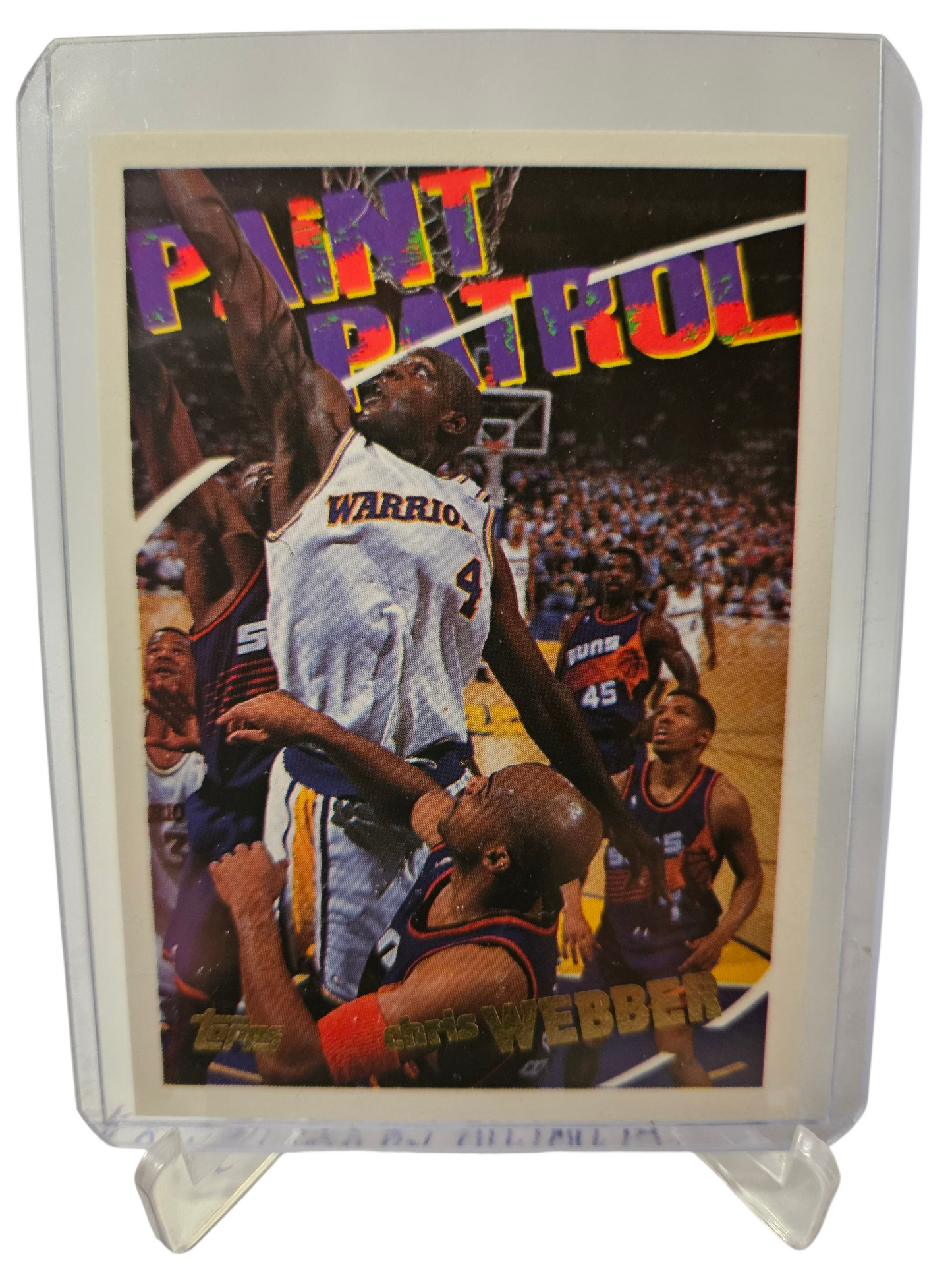 1994 Topps #106 Chris Webber  Paint Patrol