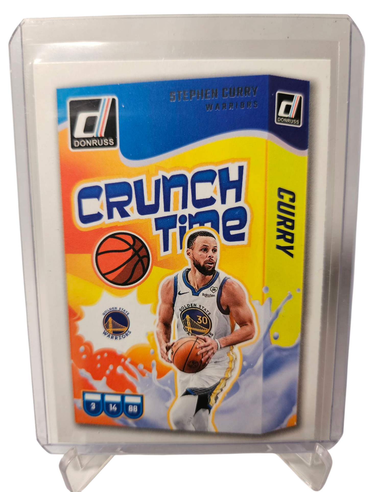 2024-25 Panini Hoops #5 Stephen Curry Crunch Time