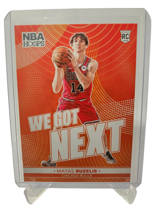 2024-25 Panini Hoops #16 Matas Buzelis Rookie Card We Got Next