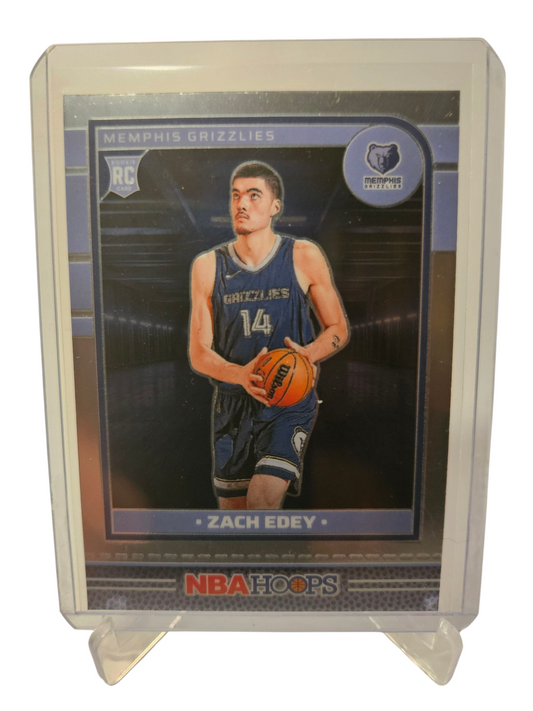 2024-25 Panini Hoops #239 Zach Edey Rookie Card Premium