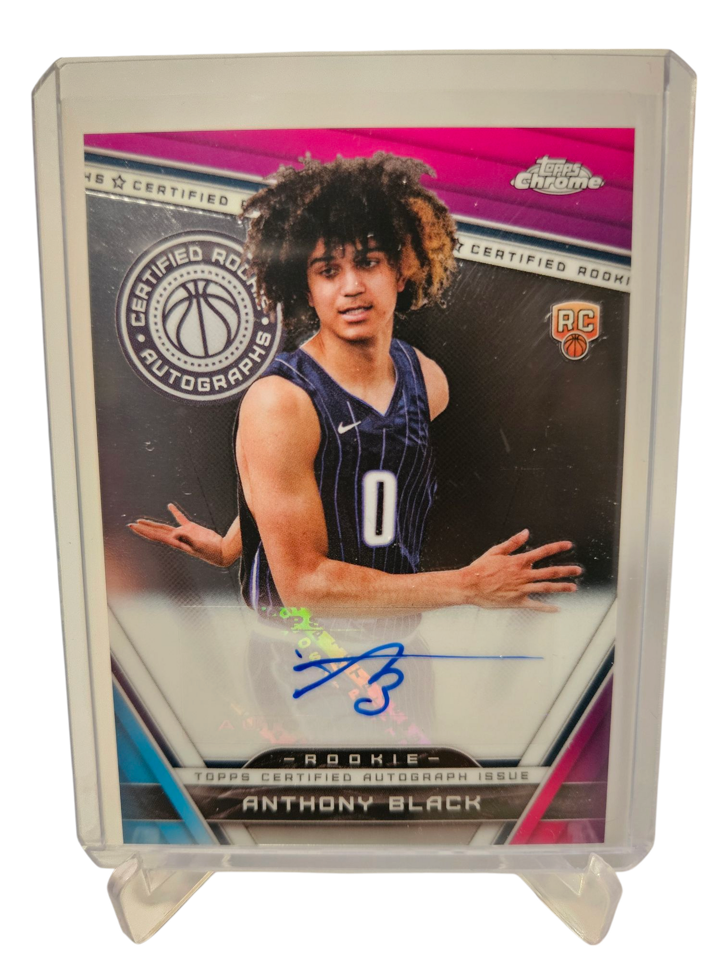 2023-24 Topps Chrome #CRA-AB Anthony Black Certified Rookie Autograph