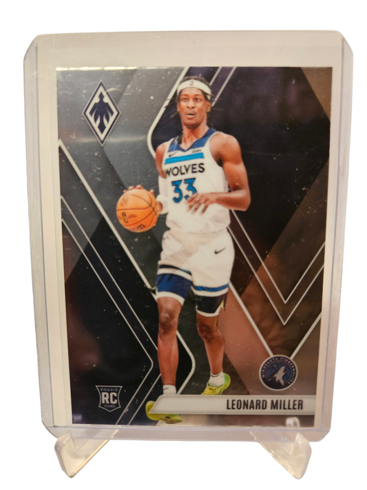 2023-24 Panini Phoenix #259 Leonard Miller Rookie Card