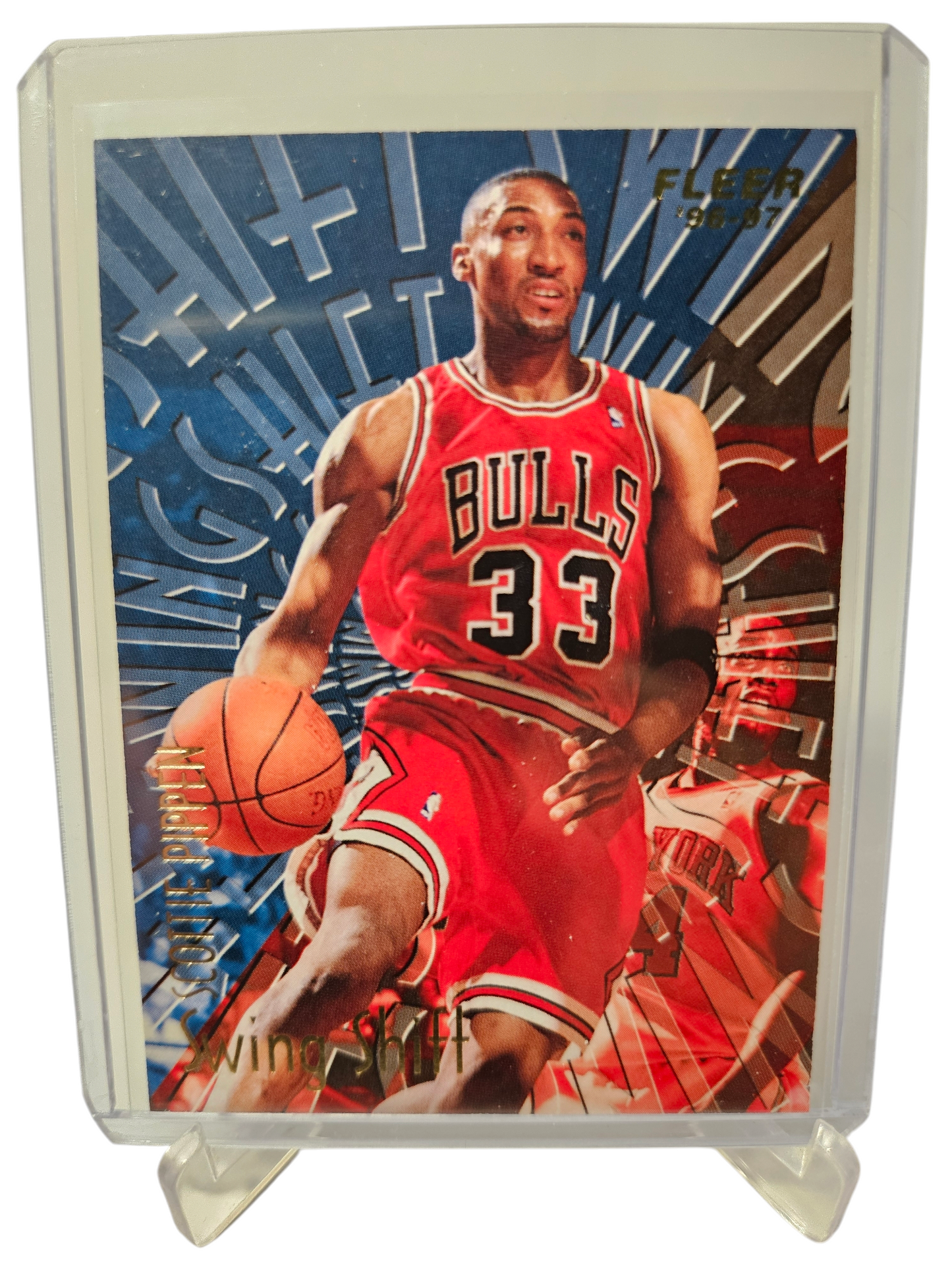 1996-97 Fleer #1 of 15 Scottie Pippen Swing Shift