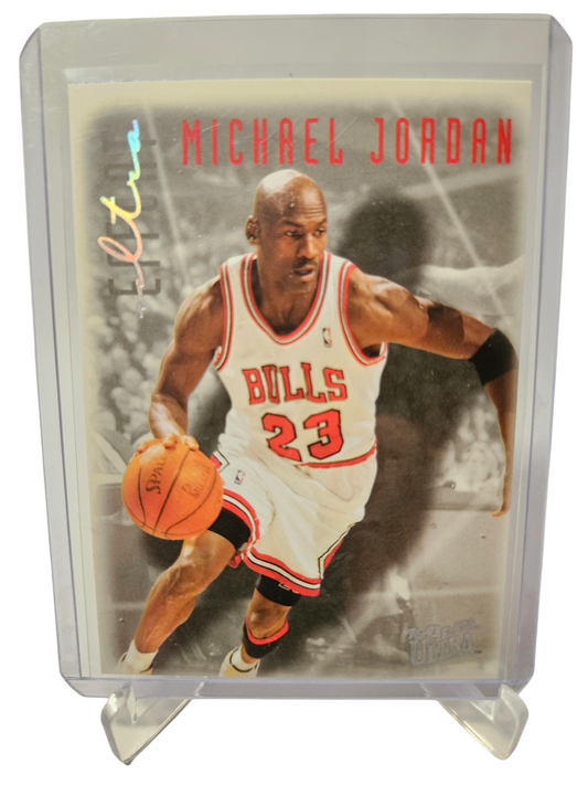 1996-97 Fleer Ultra #143 Michael Jordan Effort Ultra