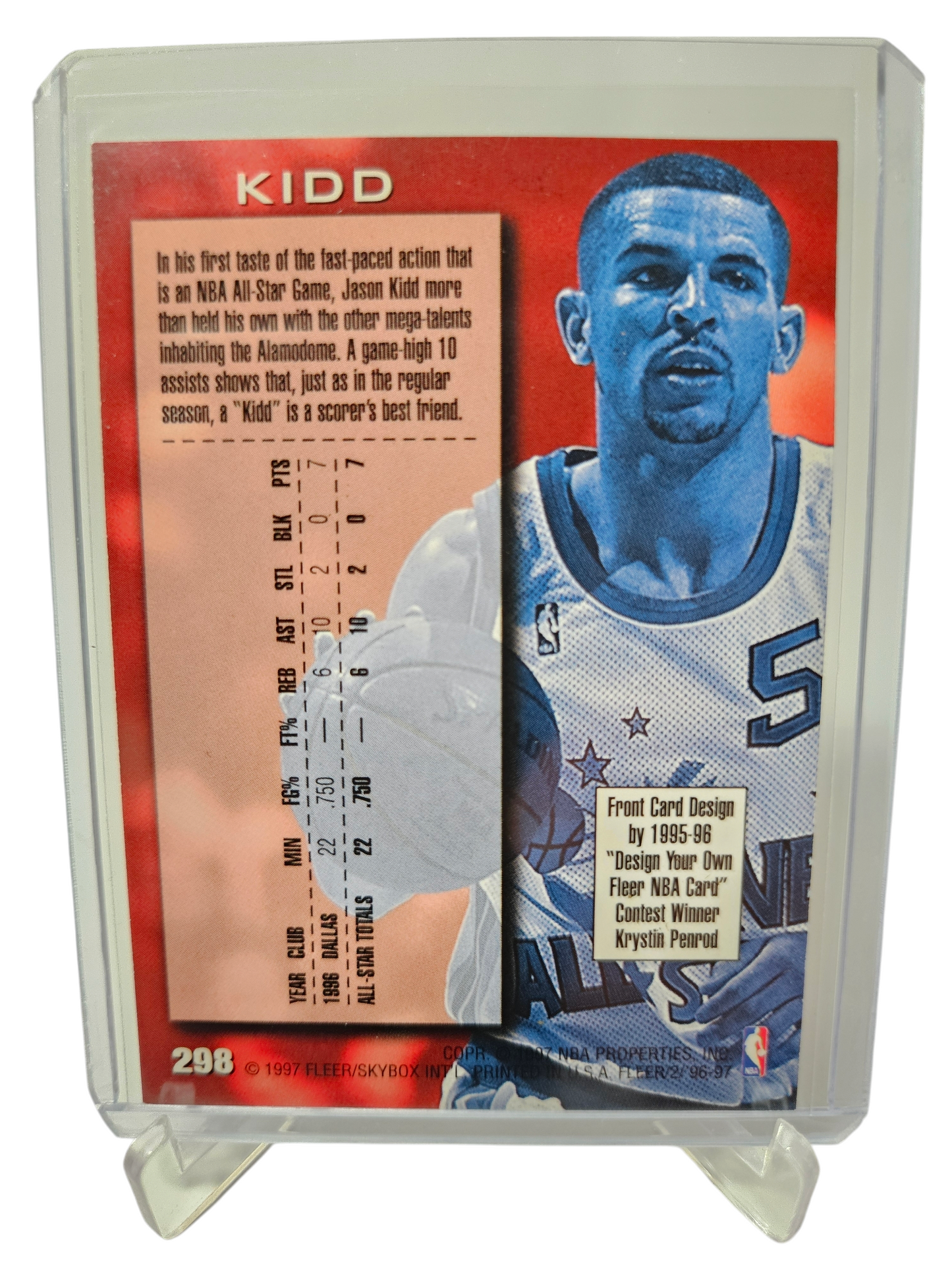 1996-97 Fleer #298 Jason Kidd All-Star Retro 1