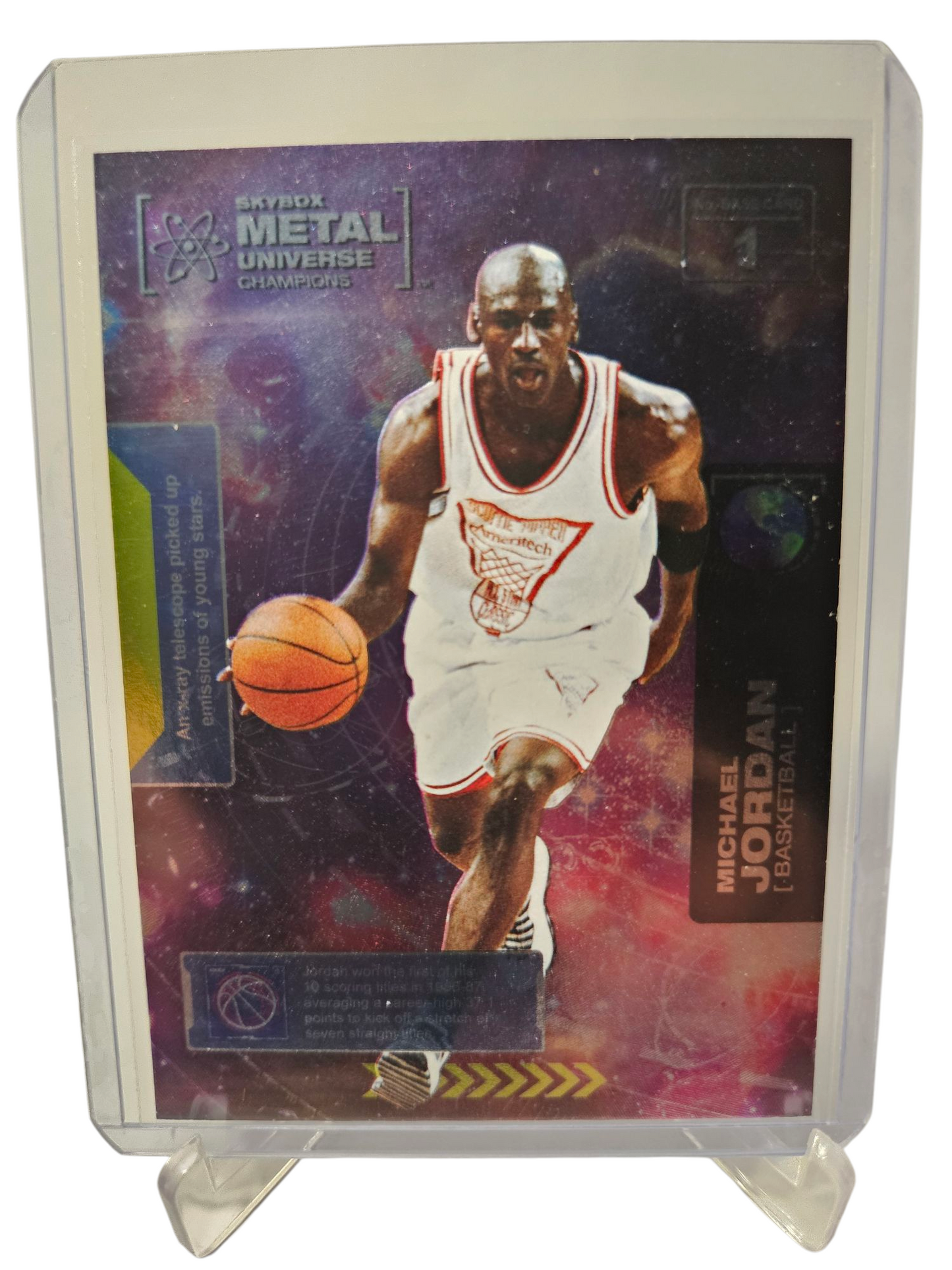 2021 Sky Box #1 Michael Jordan Metal Universe Champion