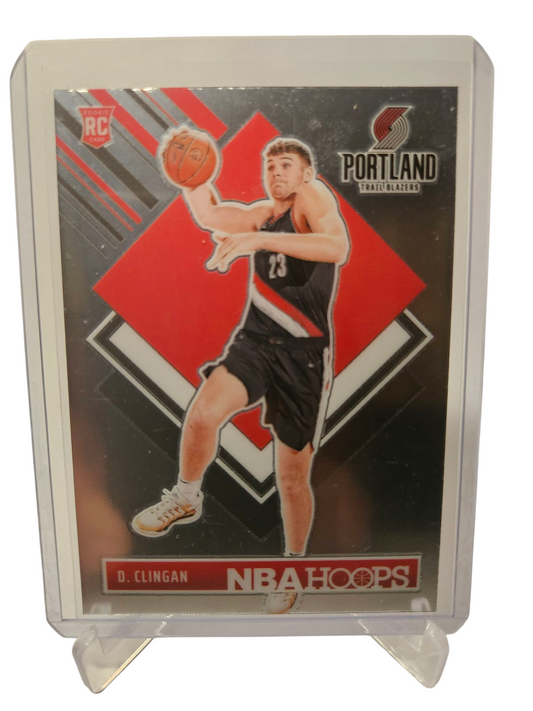 2024-25 Panini Hoops #293 Donovan Clingan Rookie Card Tribute Premium