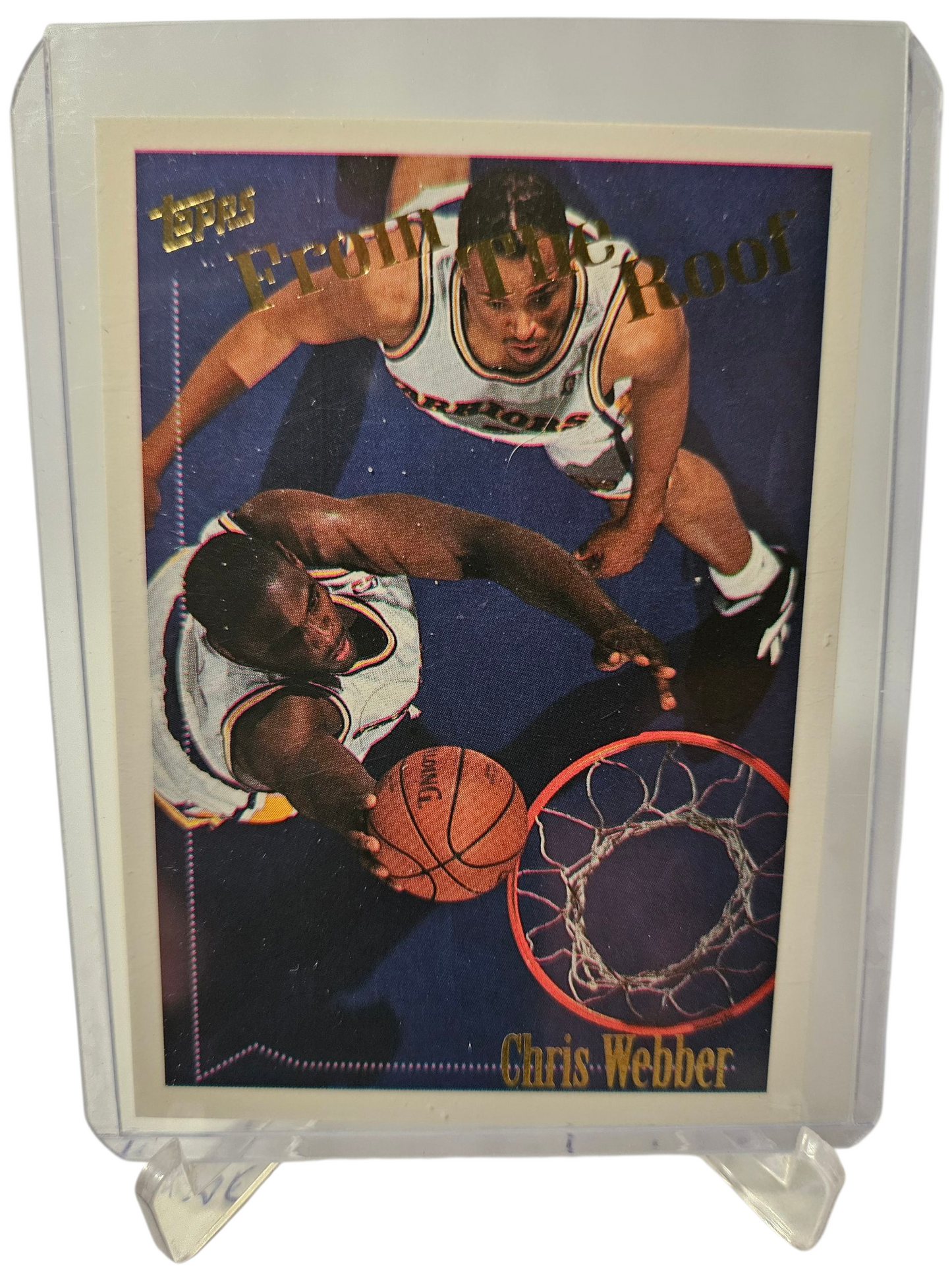 1994 Topps #48 Chris Webber  From The Roof