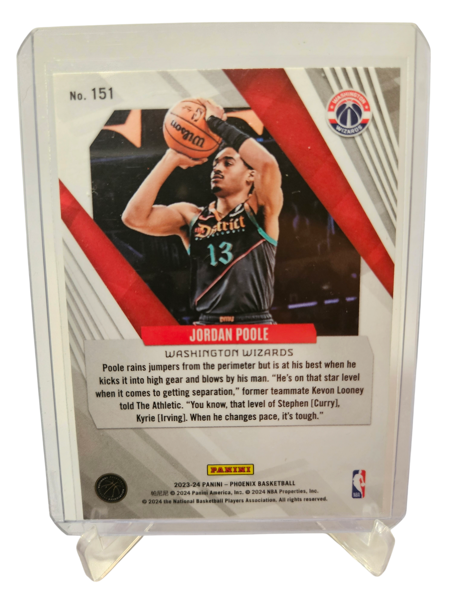 2023-24 Panini Phoenix #151 Jordan Poole Silver