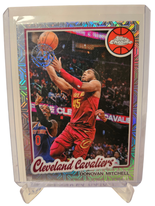 2025 Topps Chrome #TC-DM Donovan Mitchell 45th Anniversary