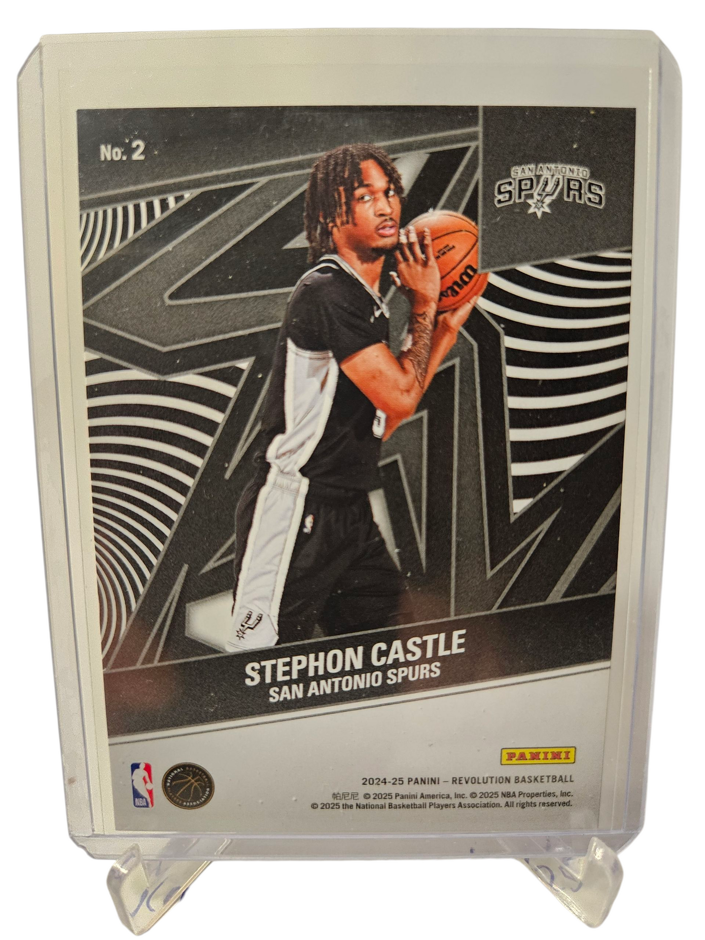 2024-25 Panini Revolution #2 Stephon Castle Rookie Revolution