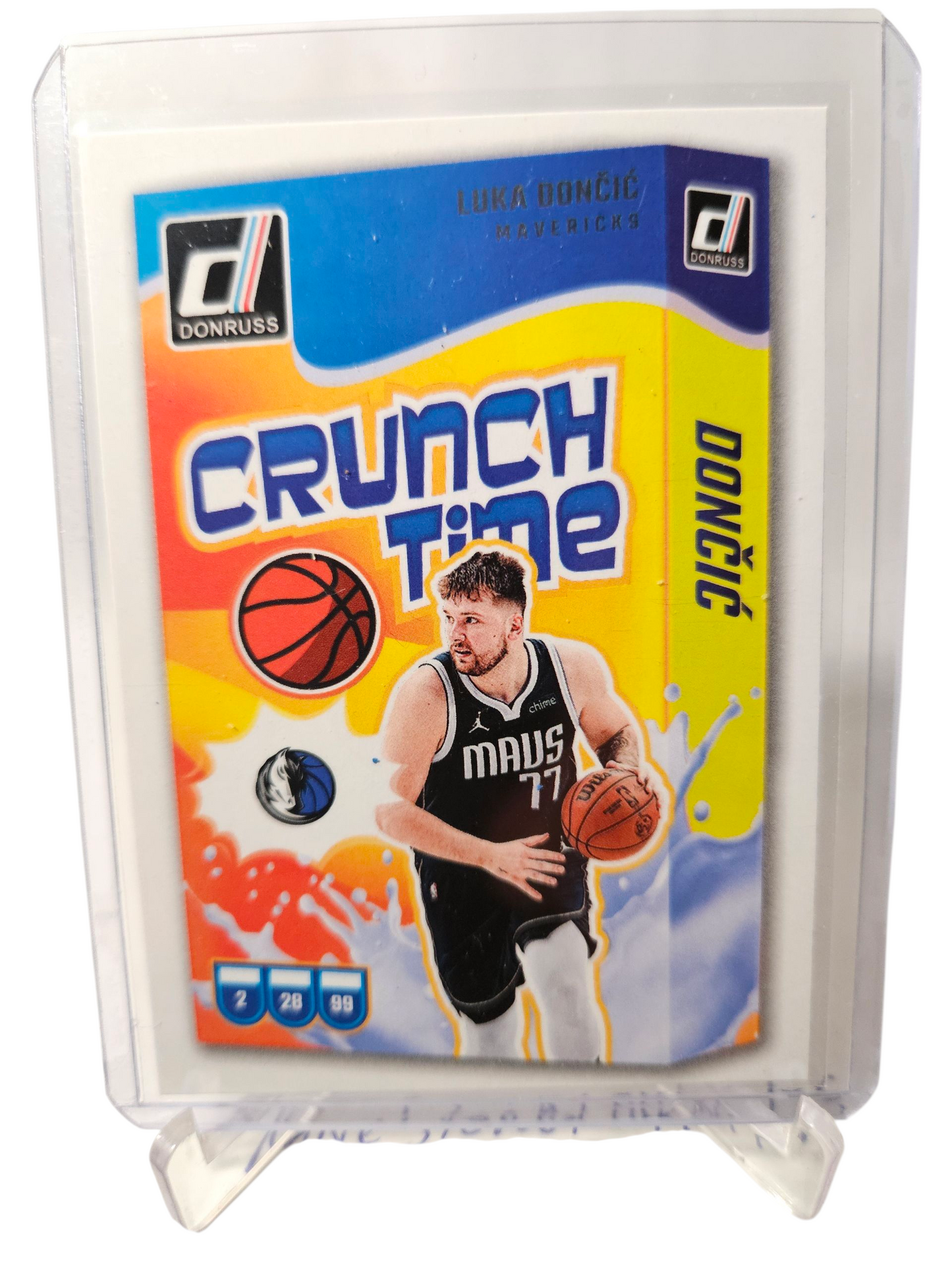 2024-25 Panini Donruss #8 Luka Doncic Crunchtime