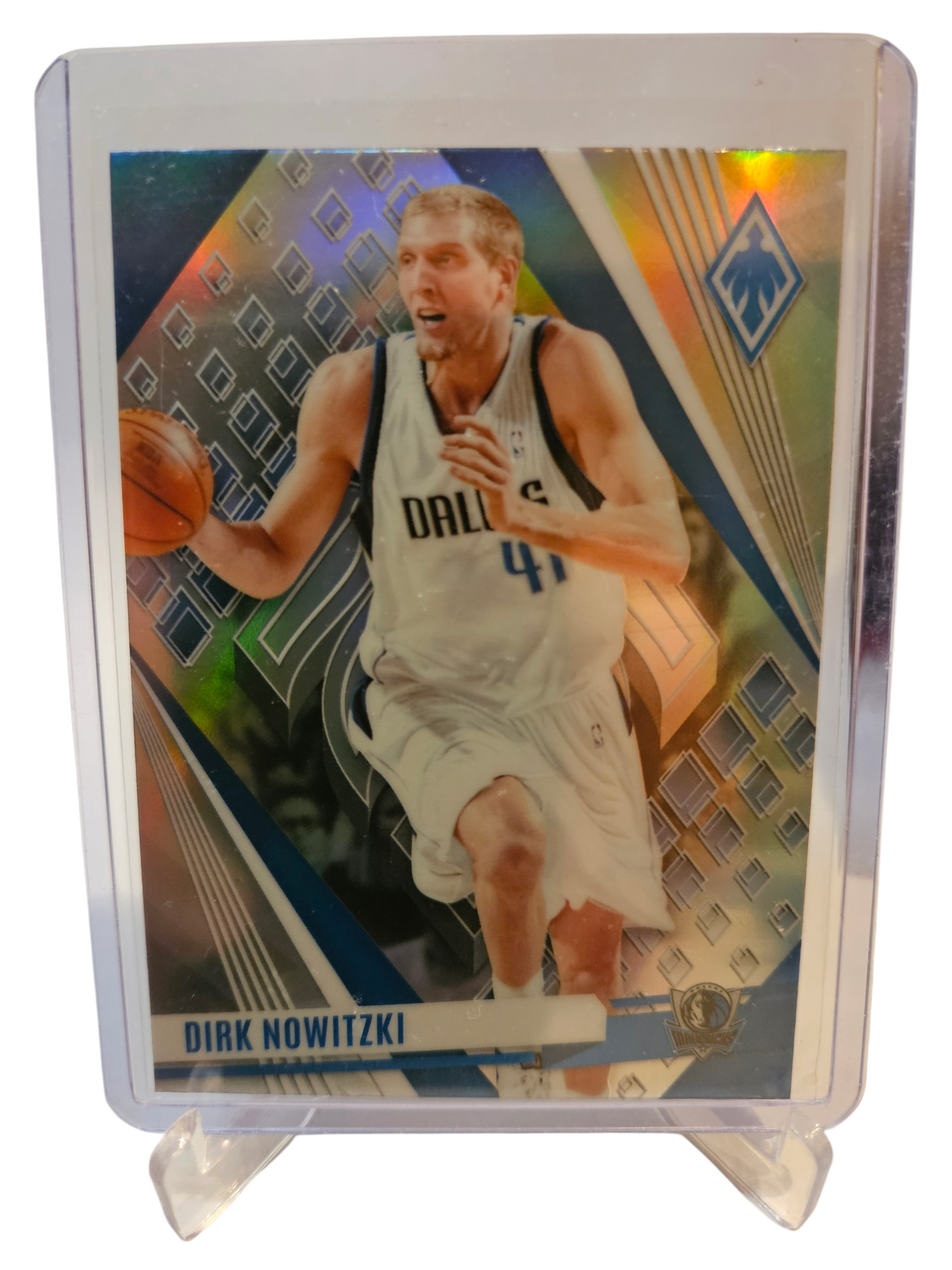 2023-24 Panini Phoenix #66 Dirk Nowitzki Silver Holo