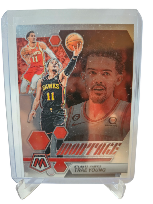 2022-23 Panini Mosaic #26 Trae Young Montage