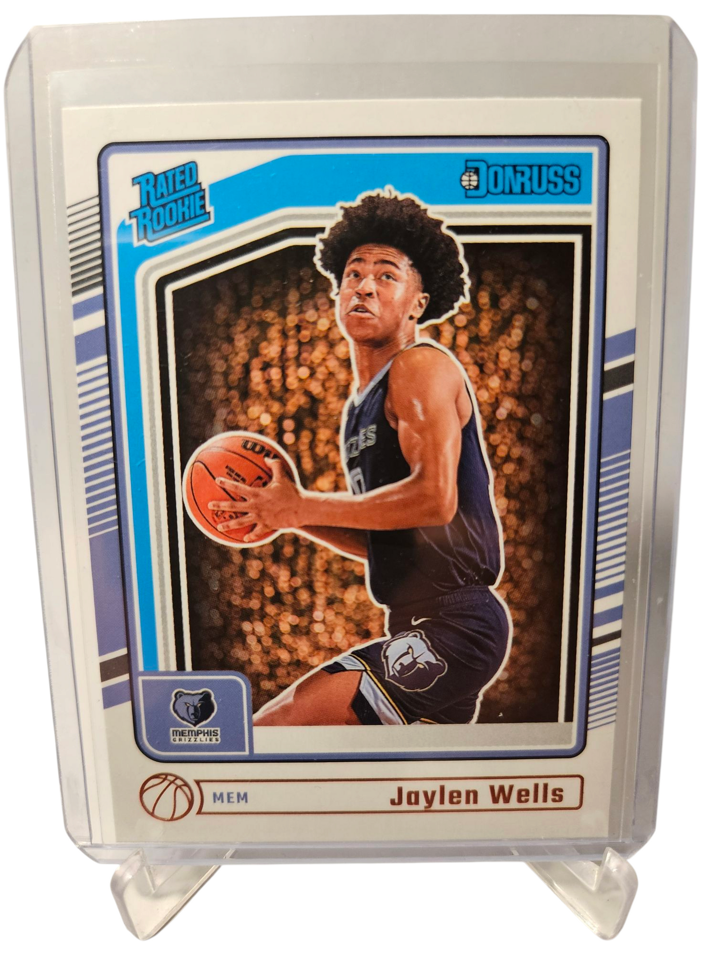 2024-25 Panini Donruss #245 Jaylen Wells Rookie Card