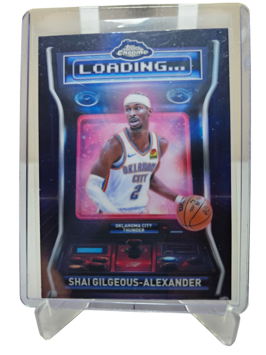 2025-26 Topps Chrome #LD-1 Shai Gilgeous-Alexander Loading