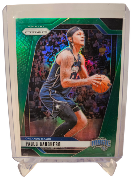 2024-25 Panini Prizm #183 Paolo Banchero Green Prizm