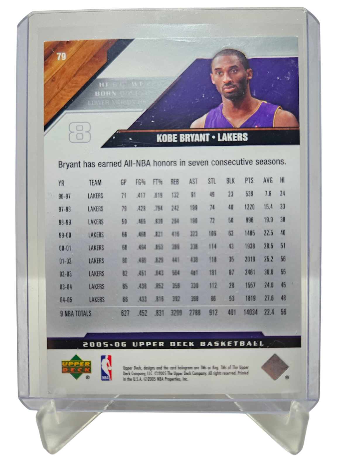 2005-06 Upper Deck #79 Kobe Bryant