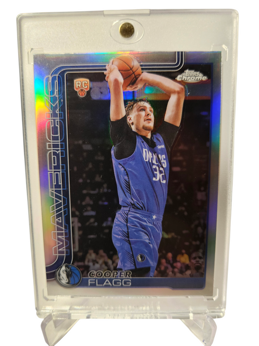 2025 Topps Chrome #251 Cooper Flag Rookie Card Silver Refractor