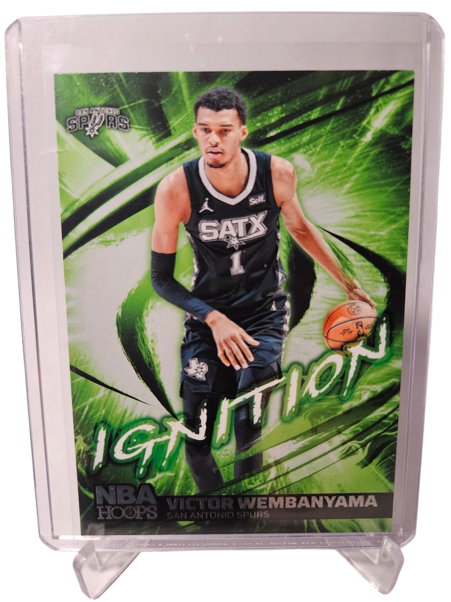 2024-25 Panini Hoops #18 Victor Wembanyama Ignition