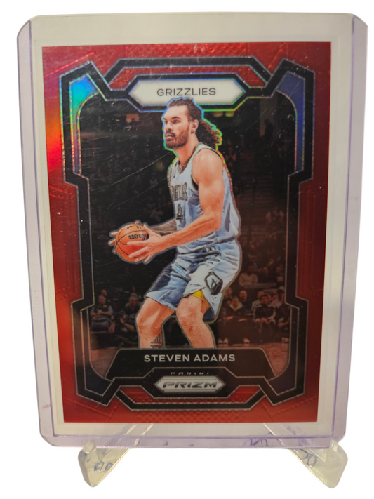 2023-24 Panini Prizm #205 Steven Adams Red Prizm 205/299