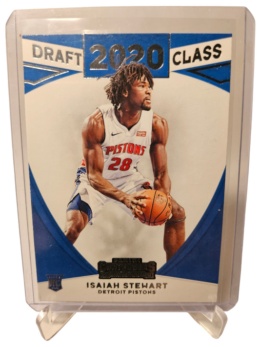 2020-21 Panini Contenders #4 Isiah Stewart Rookie Card Draft Class