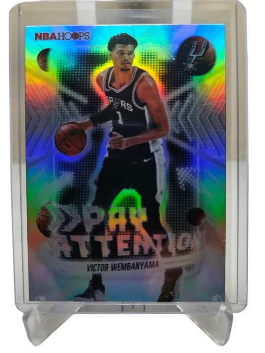 2025-26 Topps Hoops #PA-2 Victor Wembanyama Pay Attention