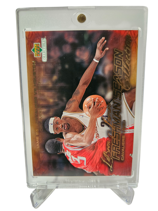 2004 Upper Deck #26 Lebron James Rookie Card Freshman Season