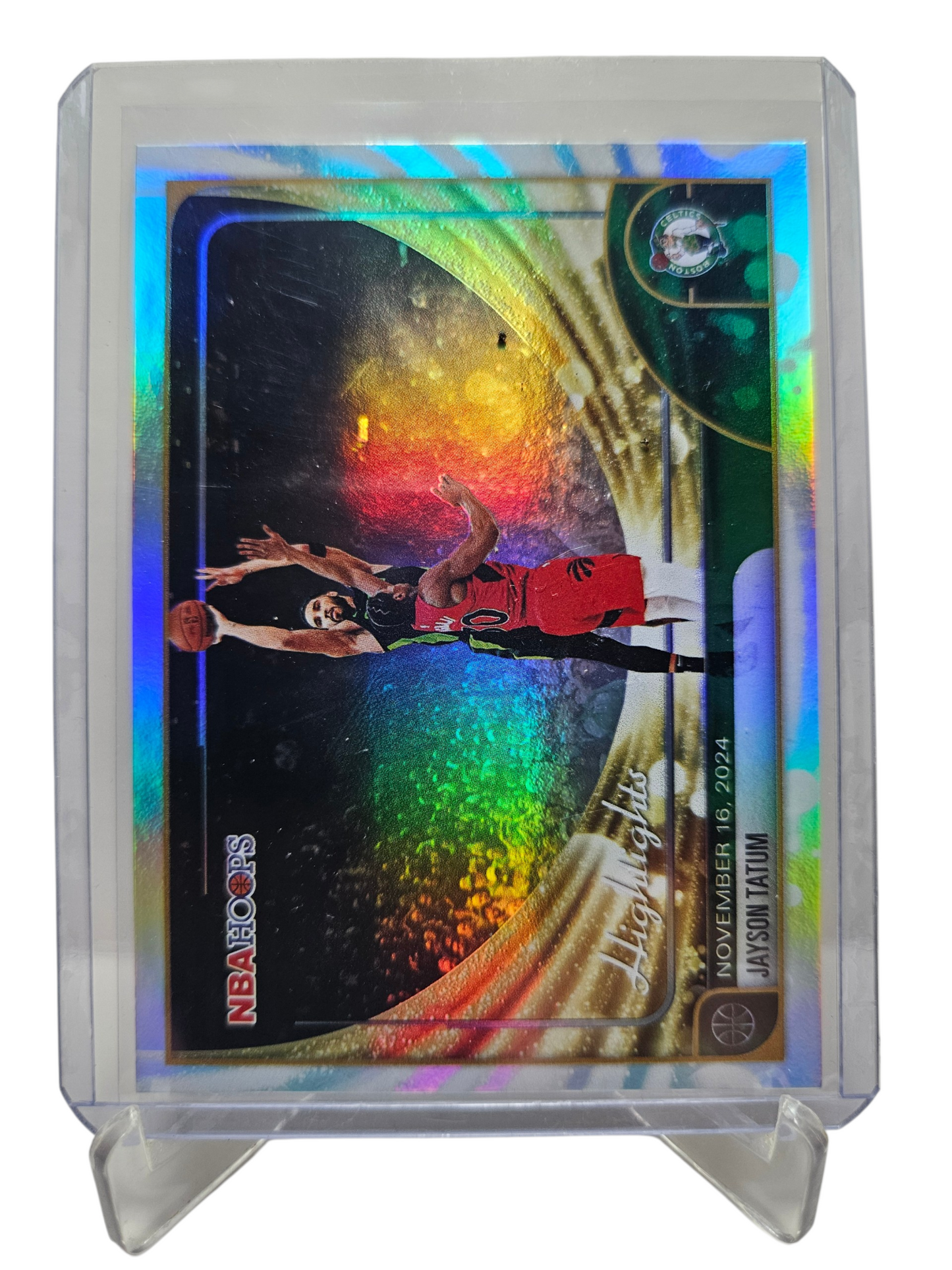 2025-26 Topps Hoops #263 Jayson Tatum Highlights