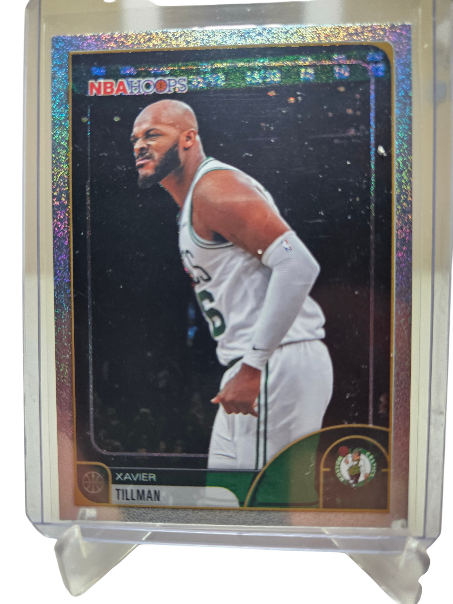 2025-26 Topps Hoops #138 Xavier Tillman Pixel Burst