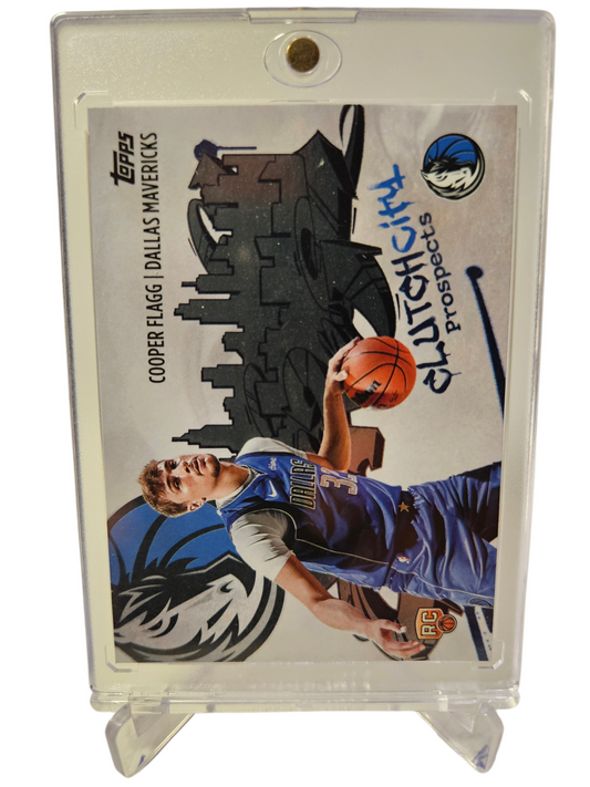 2025 Topps #CC-1 Cooper Flag Rookie Card Clutch City Prospects