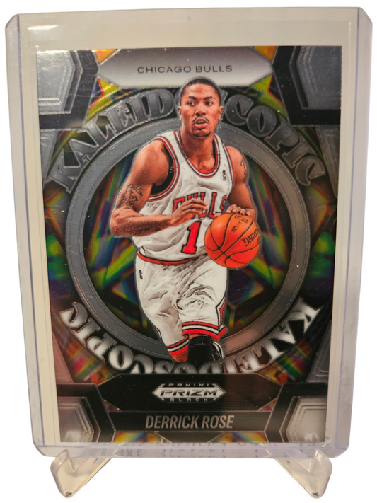 2024-25 Panini Prizm Black #30 Derrick Rose Kaleidoscopic