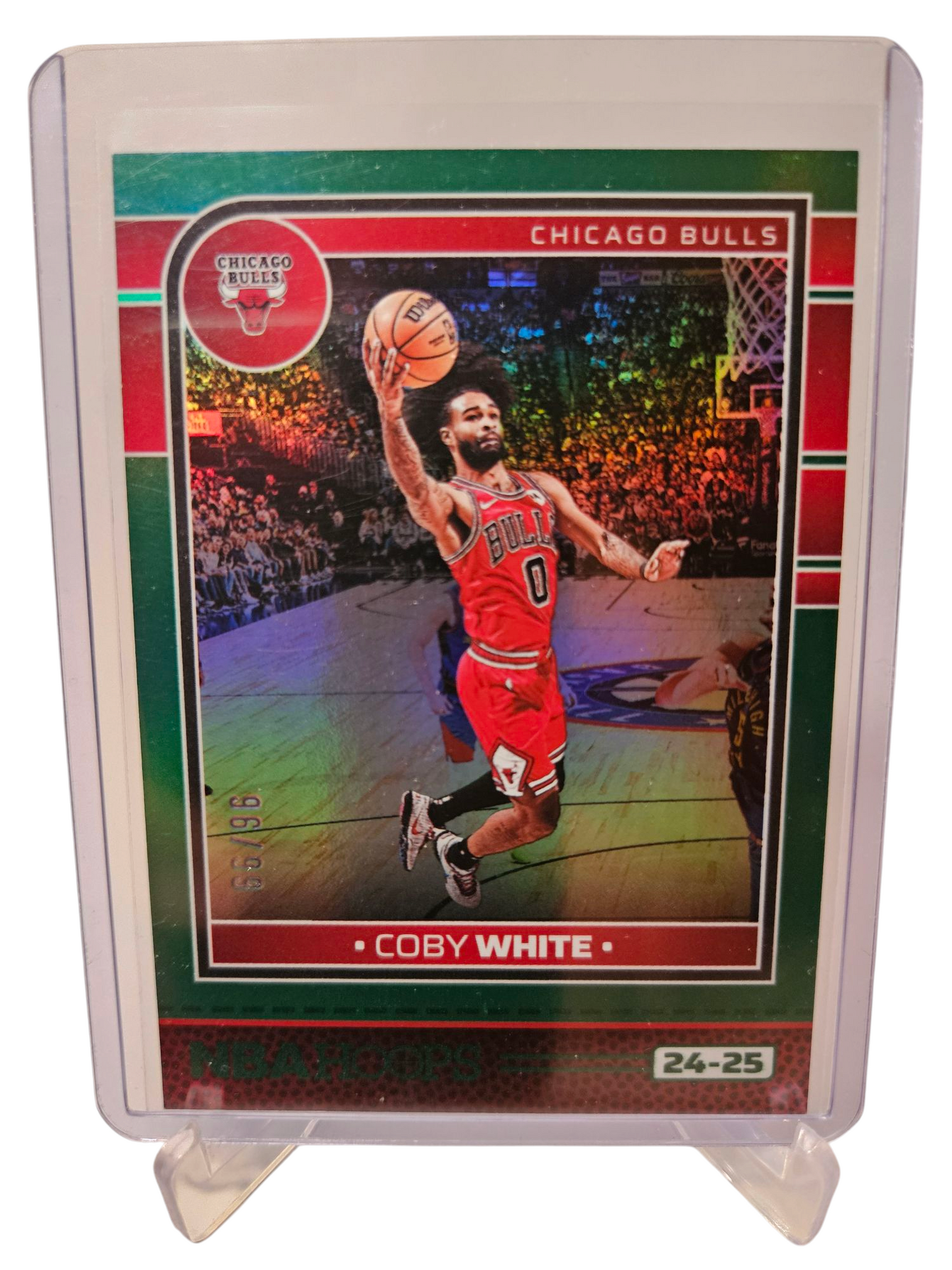 2024-25 Panini Hoops #43 Coby White Green 96/99