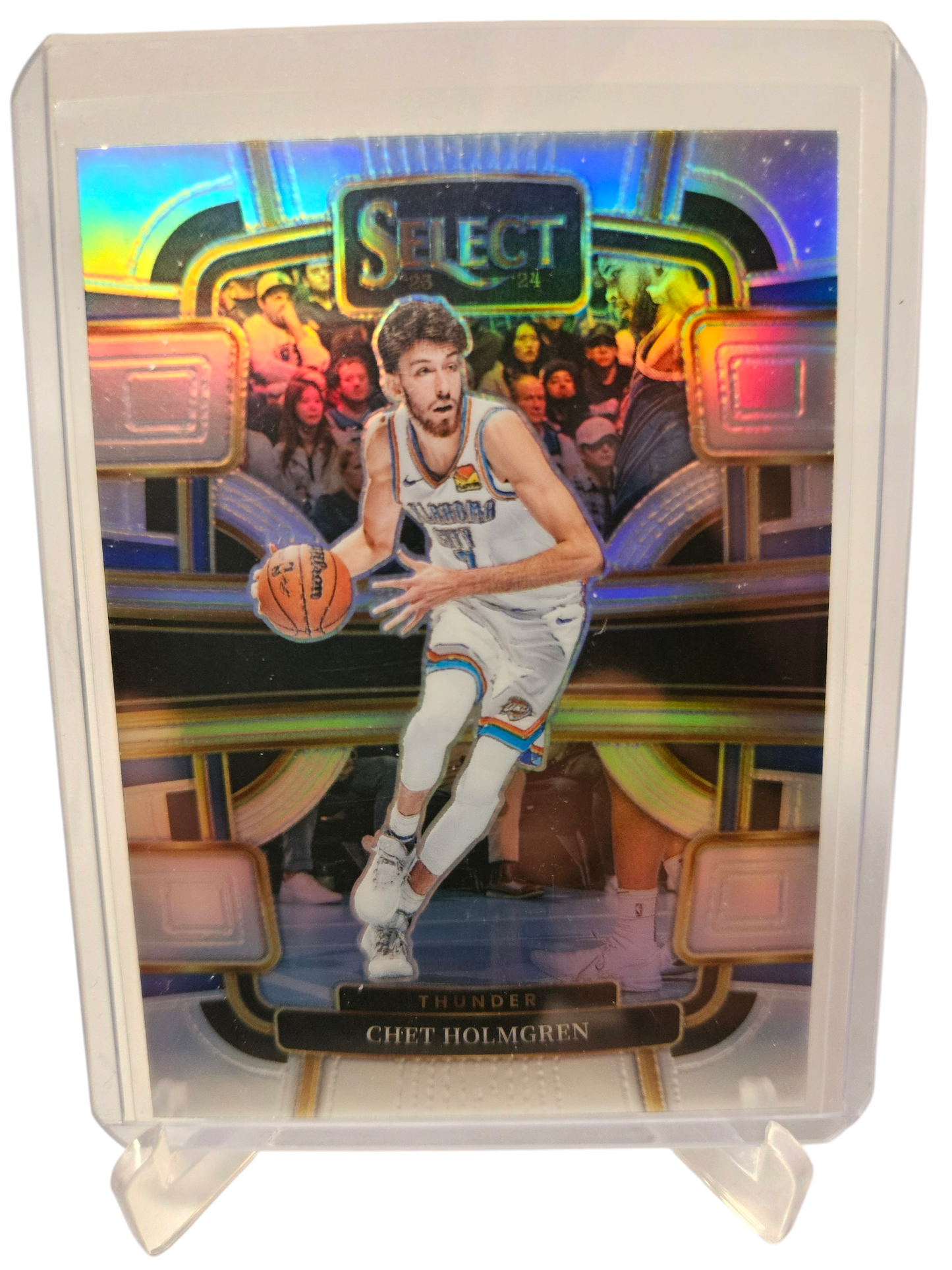 2023-24 Panini Select #41 Chet Holmgren Silver Prizm