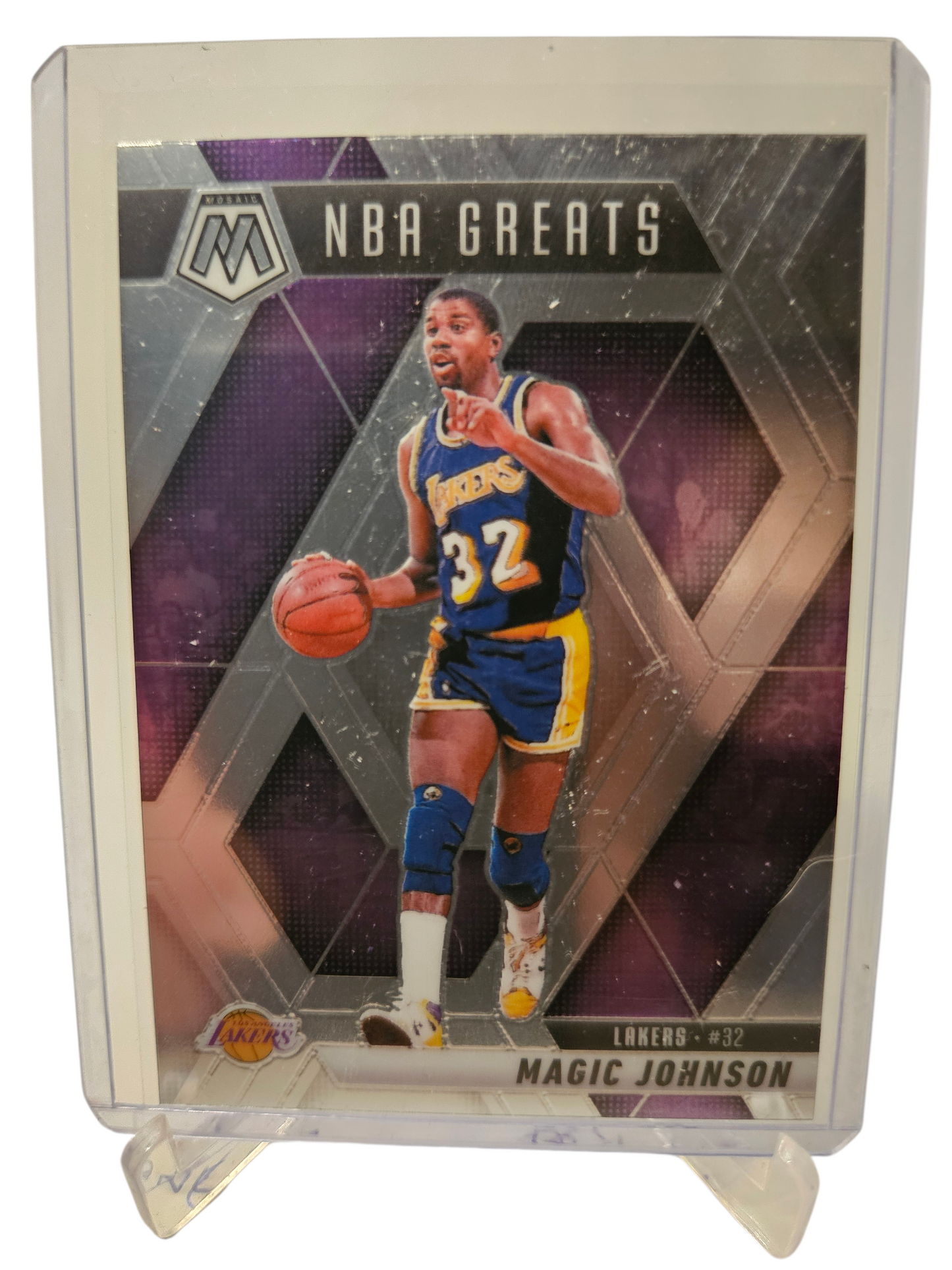2024-25 Panini Mosaic #296 Magic Johnson NBA Greats